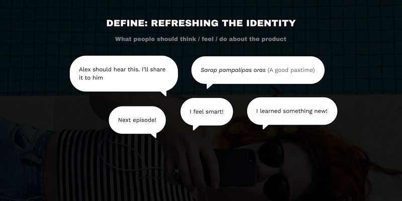 Defining how we want people to perceive PumaPodcast